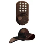 Milocks Electronic Keyless Entry Deadbolt Door Lever Handle Digital Keypad. Fixed Price $84.92.