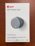 August Wi-fi Smart Lock ASL-05 Silver AUG-SL05-M01-S01 *new* C829. Fixed Price $79.99.