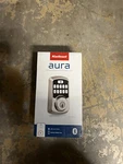 New Kwikset Aura Keypad Bluetooth Smart Lock Satin Nickel Finish #99420-001. Fixed Price $95.99.