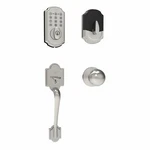Turbolock Front Door Lockset Digital Deadbolt Keypad Entry Handle TL114+TL121. Fixed Price $49.99.