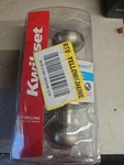 Passage Security Privacy/bed/bath Lockset Satin Nickel Kwikset 93001-866. Fixed Price $17.99.