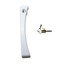 Pella Sliding Patio Door Handle W/ Lock + 2 Keys - Right Ox Exterior White. Fixed Price $189.95.