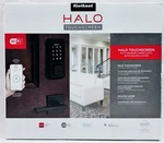 Kwikset Halo Wifi Touchscreen Smart Lock Halifax Lever Matte Black. Fixed Price $153.09.