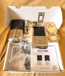 Weiser Smart Code 10 Touchpad Electronic Deadbolt Satin Nickel - Open Box. Fixed Price $72.39.