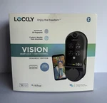 Lockly Vision Smart Deadbolt Video Doorbell Black PGD798MB Same Day Ship. Fixed Price $187.99.