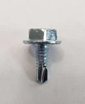 25-PACK Of Garage Door Self Drilling Tec Screws/ FASTENERS,1/4" X 3/4" New Lag. Fixed Price $10.99.