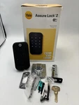 Yale Security Assure Lock 2,BLACK Suede Keyed Smart Entry Door Keypad(read). Fixed Price $49.00.