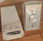 Locknetics 631AL-EX Heavy Duty 1-1/4" Aluminum Exit Push Button Dpdt. Fixed Price $49.99.