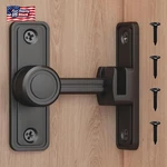 Barn Door Privacy Latch, 90 /180 Swing Slide Lock, Zinc-alloy, Adhesive Scre. Fixed Price $27.80.