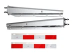 Chrome Straight Spring Loaded Mud Flap Hanger 2.5" Bolt SPACING,30" LENGTH.13.... Fixed Price $142.96.