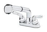 Homewerks Pullout Chrome Laundry Faucet 2-HANDLE 4" Oc. Fixed Price $68.15.