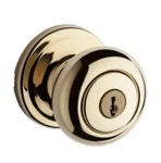 Kwikset 740H-3 Hancock Keyed Entry Knobset Polished Brass. Fixed Price $17.00.