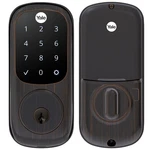 Smart Deadbolt Lock Oil Rubbed Bronze Touchscreen Keypad Yale YRD226 Assure Back. Fixed Price $299.99.