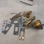 Kwikset 660 Single Standard Cylinder Deadbolt Antique Brass. Fixed Price $20.80.