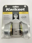 New Kwikset Satin Nickel Deadbolt 96650-389 Nwt. Fixed Price $12.00.