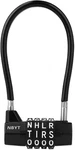 Cable Locks With Word Combination Gate For Metal Fence Shed. Fixed Price $23.32.