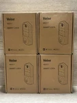 4X Veise VE017 Fingerprint Smart Lock Keypad Touchscreen Keyless Entry Deadbolt. Fixed Price $111.20.