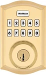 Kwikset 98930-003 Home Connect 620 Smart Keypad Lock Polished Brass. Fixed Price $130.00.