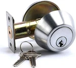 Lynn Hardware Single Cylinder Lock Heavy Duty Designer Commercial Deadbolt. Fixed Price $42.50.