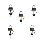 (5) Heavy Duty Weatherproof Padlocks With (2)KEYS Rubber Sealed Fuel Cap. Fixed Price $49.31.