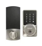Defiant Square Satin Nickel Smart Electric Deadbolt- 1010 525 009. Fixed Price $55.19.
