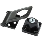National Hardware Black Steel 3.5 In. Keyed Hasp Lock 1 Pk. Fixed Price $25.01.