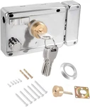Home Safety Vertical Keyway Cylinder Deadbolt Rim Lock Set Exterior Door. Fixed Price $24.09.