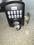 Kwikset Powerbolt 250 Keypad Electronic Lock Matte Black Keyless Entry Deadbolt. Fixed Price $32.00.