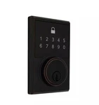 Defiant Square Aged Bronze Compact Touch Electronic Deadbolt 32GC8X7D01AHP. Fixed Price $29.99.