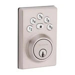 Kwikset Powerbolt Electronic Deadbolt Satin Nickel Zinc. Fixed Price $86.05.