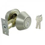 Prosource Single Cylinder Deadbolt, 2-3/8 2-3/4 Backset, 2-3/16 X 1-11/16. Fixed Price $39.99.