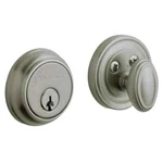 Baldwin Traditional Single Cylinder Round Deadbolt 1-5/8" Door Prep 8031.076. Fixed Price $75.99.