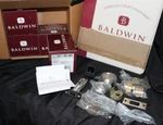Contractors Set Baldwin 8021-037-KA4 Low Profile Double Cylinder Deadbolt. Fixed Price $279.97.