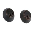 Sure-loc DB202 Solid Brass Double Cylinder Keyed Entry Deadbolt Vintage Bronze. Fixed Price $29.99.
