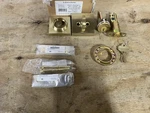 Baldwin SCCSD044 Contemporary Square Single Cylinder Keyed Entry Deadbolt *read*. Fixed Price $42.29.