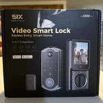 Six Smrtiplx S398 Video Smart Lock Hd Intercom Wifi Auto Google Home. Fixed Price $104.99.