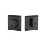 Yale Ellington Square Single Cylinder Deadbolt Grade 3. Fixed Price $42.00.