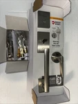 Kwikset San Clemente Handleset Lever Satin Nickel Keyed Deadbolt. Fixed Price $49.50.