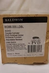 Baldwin Soho Sectional Handleset W/5485V Lever Double Cylinder 85386.055.LDBL. Fixed Price $299.00.