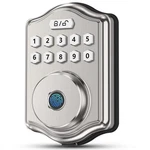 52HZ Fingerprint Door Lock, Keyless Entry With Code, Voice Guidance.... Fixed Price $65.77.