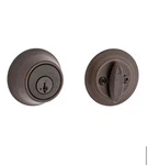 Kwikset 660 Venetian Bronze Single Cylinder Deadbolt Smartkey + Microban. Fixed Price $15.00.