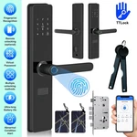 Electronic Smart Door Lock App Fingerprint Card Password Key Home Security. Fixed Price $58.99.