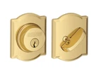 Schlage Single Cylinder Keyed Entry Grade 1 Deadbolt, B60N Cam. Fixed Price $21.99.
