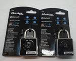 Master 4400D Bluetooth Smart Padlock Metal Brushed Black - Lot Of 2. Fixed Price $300.00.