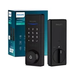 Matte Black Wi-fi-enabled Smart Deadbolt With Palm Recognition (works Many. Fixed Price $238.80.