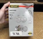 Defiant Hartford Keyed Entry Door Knob W/double Cylinder Deadbolt 1008 974 345. Fixed Price $17.99.