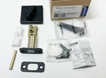 Kwikset 663SQT Privacy One Sided Deadbolt Iron Black Low Profile Signature. Fixed Price $18.00.