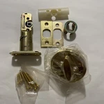 3PACK Of Shield Security GRADE-3 Single-sided Door Deadbolts (bright Brass). Fixed Price $15.19.