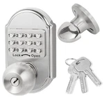 Mechanical Keyless Entry Deadbolt Lock Digital Keypad Knob For Front Door. Fixed Price $50.99.
