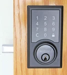 Defiant Touchpad Deadbolt Matte Black 1007587013 #8R0. Fixed Price $14.99.